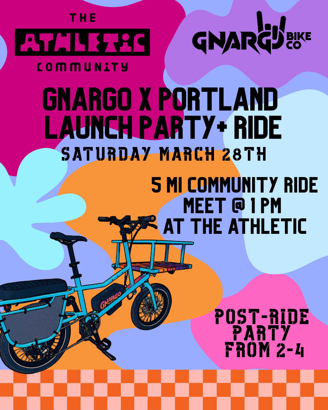 Party with Gnargo Bikes @ The Athletic