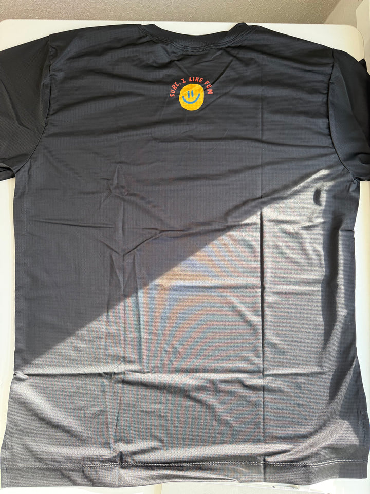 Mens’s Will Bryant - Short Sleeve Sure, I Like Fun Tech Tee - Black