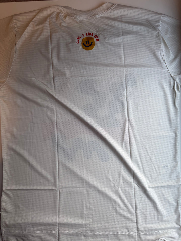 Men’s Will Bryant - Short Sleeve Sure, I Like Fun Tech Tee - White