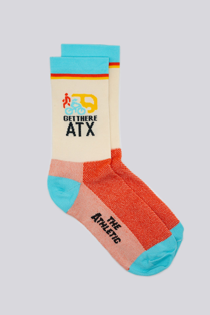 The Athletic Community's Custom Sock Program offers high-quality, eco-friendly socks made in the USA, ideal for cycling teams, running clubs, corporate gifts, or large family events.  You can submit your design or logo, and their team will collaborate with you to create the perfect custom socks