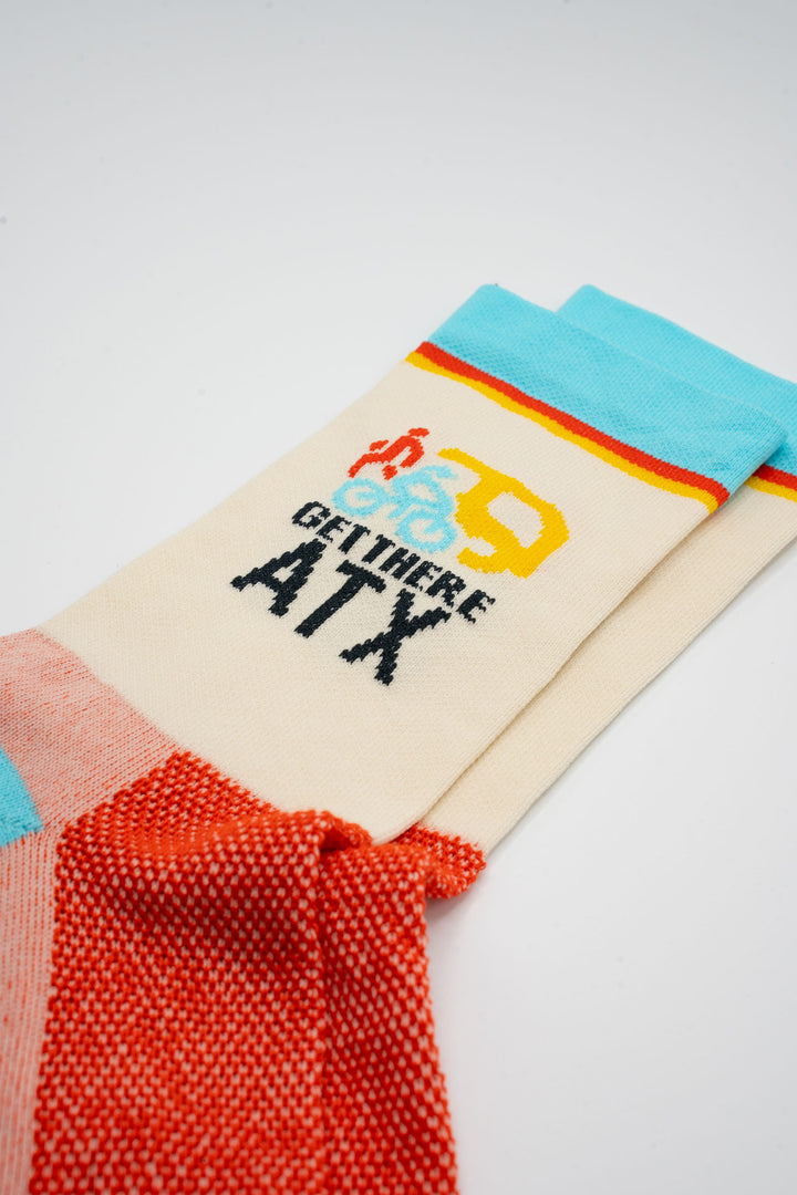 The Athletic Community's Custom Sock Program offers high-quality, eco-friendly socks made in the USA, ideal for cycling teams, running clubs, corporate gifts, or large family events.  You can submit your design or logo, and their team will collaborate with you to create the perfect custom socks