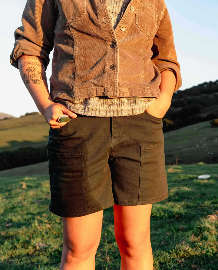 Ripton Women's Chore Shorts - Black