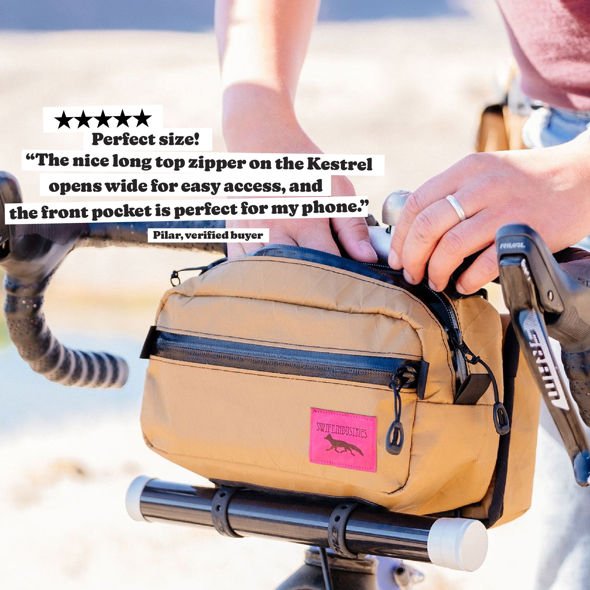 Kestrel Handlebar Bag – The Athletic Community