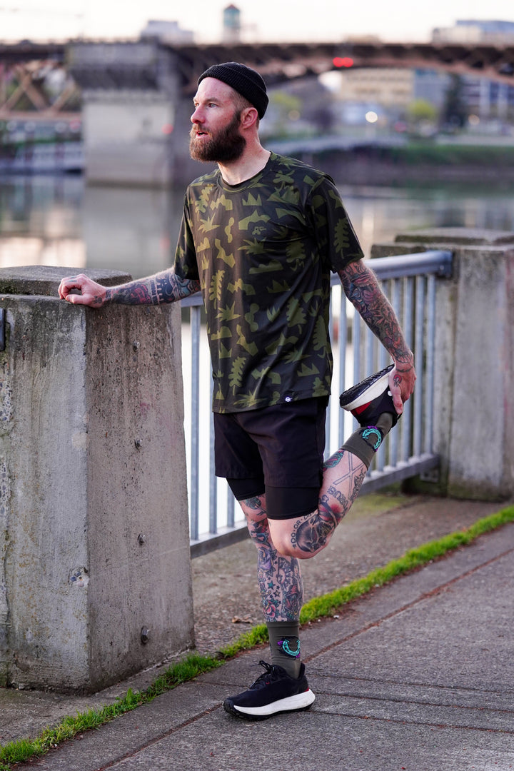 The Athletic x Will Bryant - Men's Bracken Fern Tech Tee