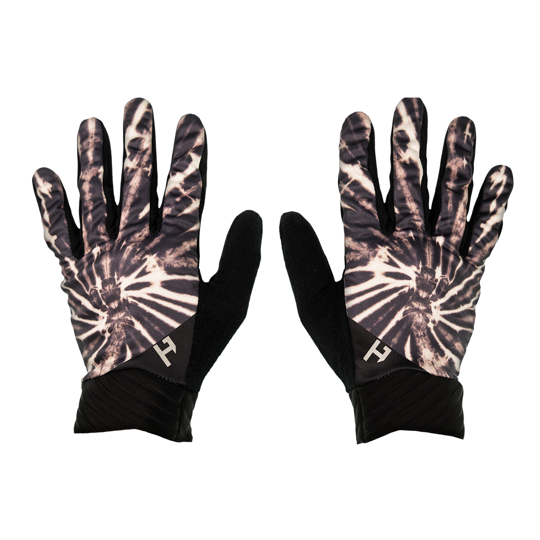 Cold Weather Gloves - Monochrome Tie Dye
