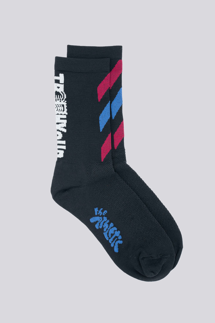 The Athletic Community's Custom Sock Program offers high-quality, eco-friendly socks made in the USA, ideal for cycling teams, running clubs, corporate gifts, or large family events.  You can submit your design or logo, and their team will collaborate with you to create the perfect custom socks