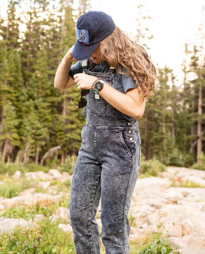 Ripton Women's Indigo Marble Overalls