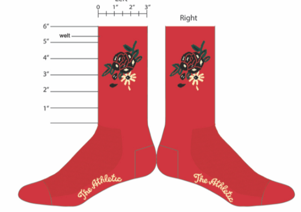 WHOLESALE PREORDER - Ode to The Rose City Socks