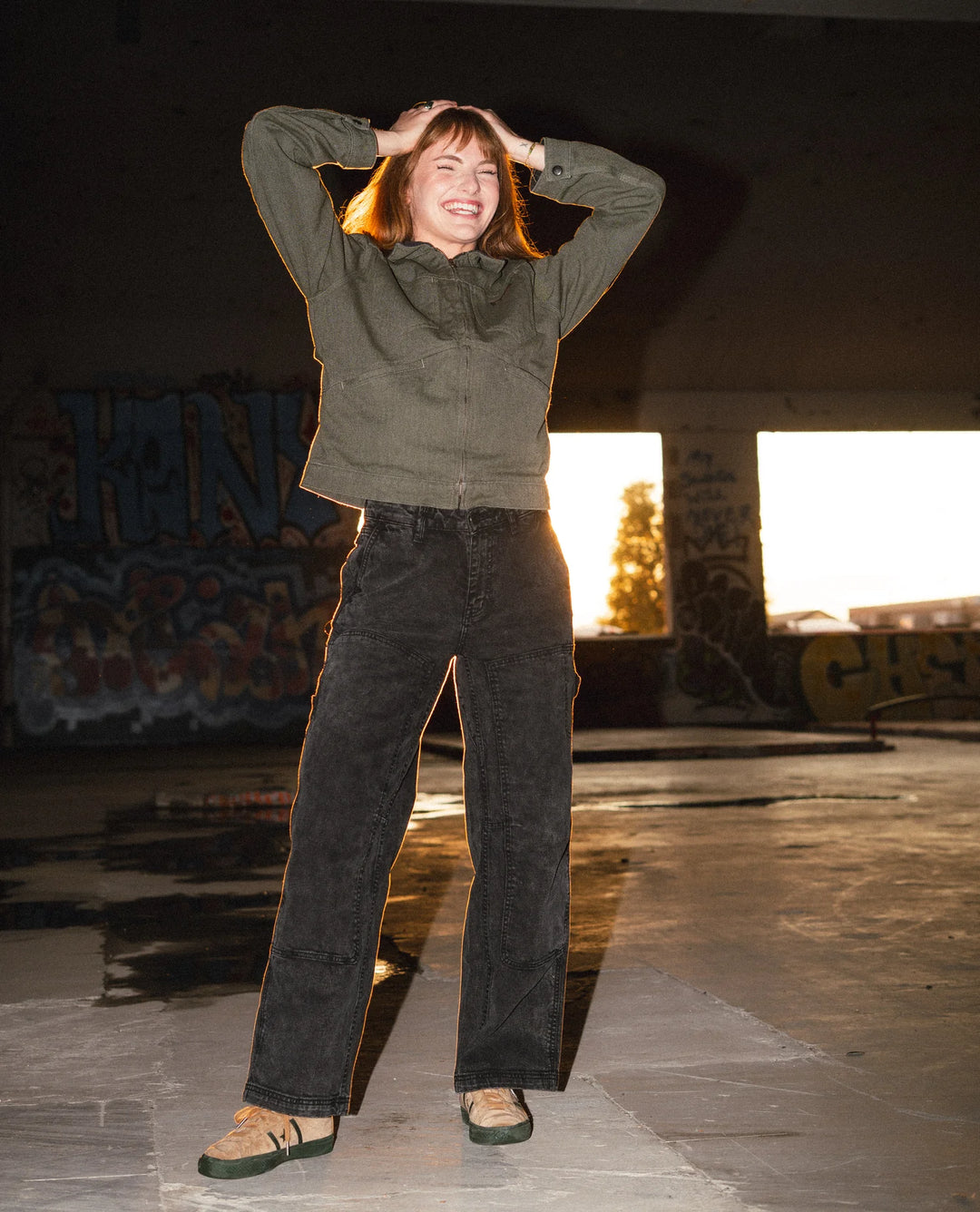 Ripton Women's Superlite Utility Jeans  - Dry Sharpie