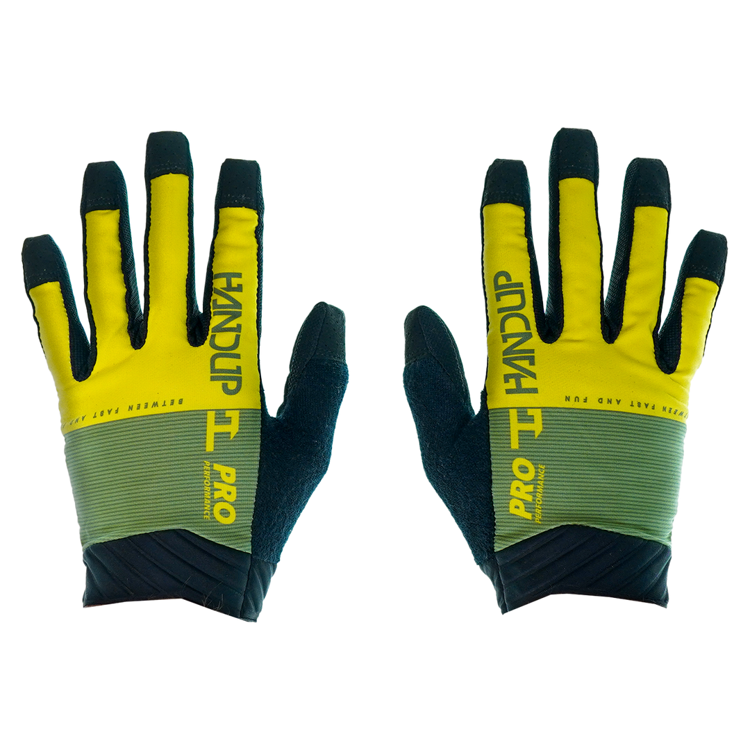 Pro Performance Glove - Olive/ Hi Viz Yellow