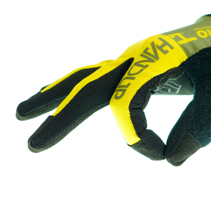 Pro Performance Glove - Olive/ Hi Viz Yellow