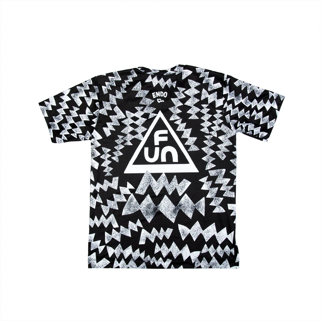 Men’s Will Bryant - FUN Black and White Tech Tee