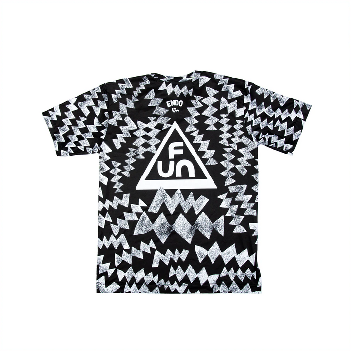 Men’s Will Bryant - FUN Black and White Tech Tee