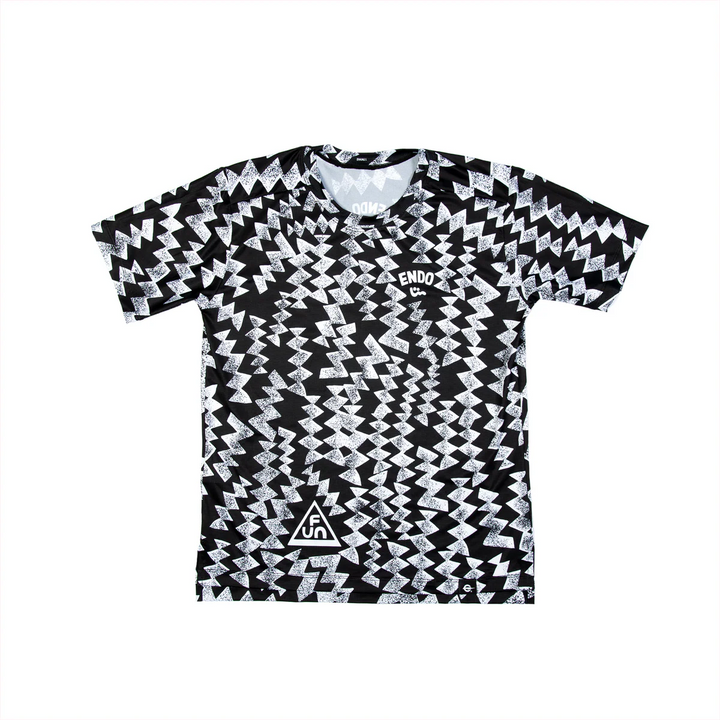 Men’s Will Bryant - FUN Black and White Tech Tee