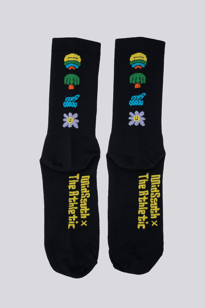 The Athletic Community's Custom Sock Program offers high-quality, eco-friendly socks made in the USA, ideal for cycling teams, running clubs, corporate gifts, or large family events.  You can submit your design or logo, and their team will collaborate with you to create the perfect custom socks