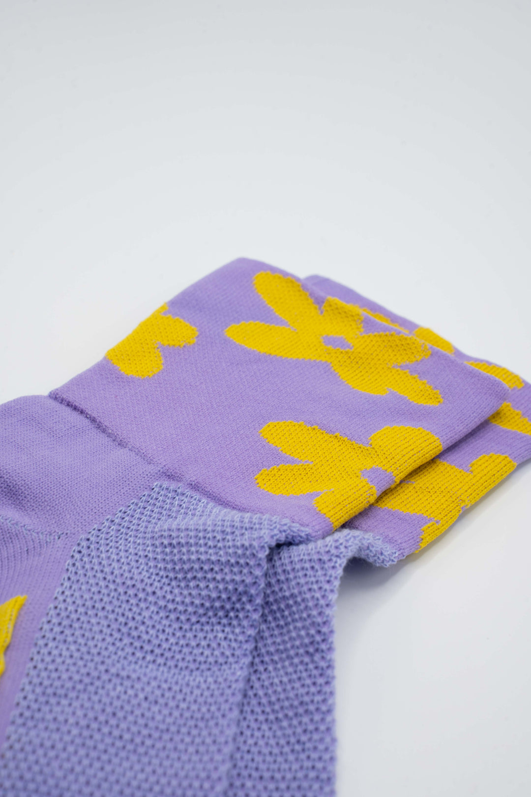 The Shortie - 3" Wildflower Cycling Socks