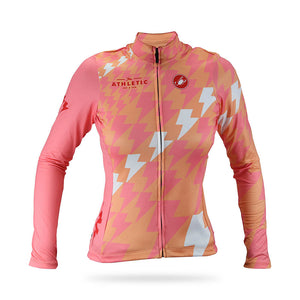 (X-Small Only) Women's Lightning Bolt Long Sleeve Jersey