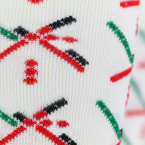 PDX Football Fan Socks - White