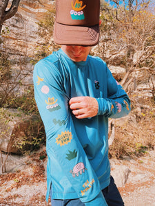 ALL GOOD Long Sleeve Tech Tee