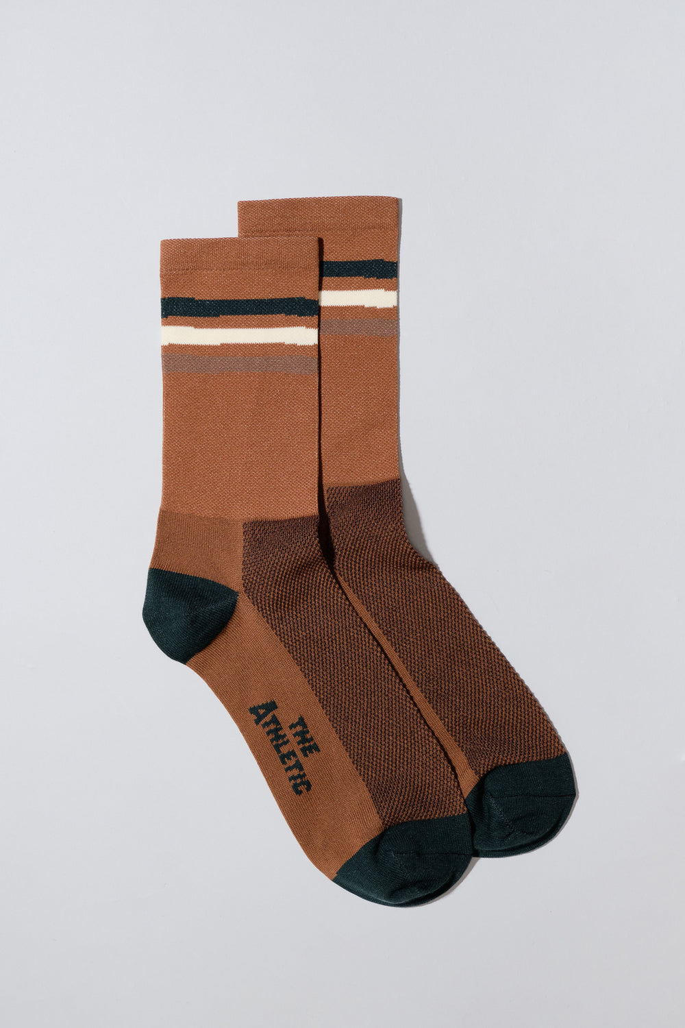 Wavy Stripes Earthtone Socks featuring a stylish mix of earthy tones in a wavy pattern, designed for comfort and durability. Made with eco-friendly materials, perfect for running, cycling, and outdoor activities.