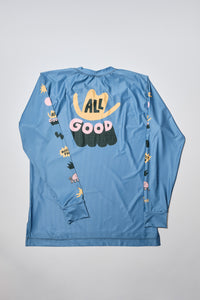 ALL GOOD Long Sleeve Tech Tee